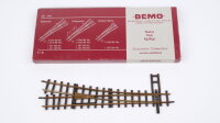 Bemo H0e 4010000 Schmalspur Modellgleis Weiche rechts