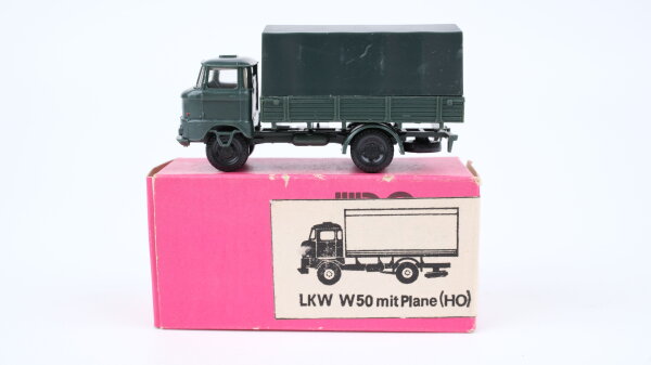 Minicar H0 5457965/536/00058 LKW W50 mit Plane Armee