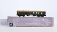 Brawa N 65073 Personenwagen 2.KL mit Gepäckabteil DR