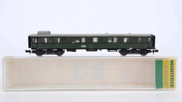 Minitrix  N 51 3152 00 Schnellzugwagen/ Gepäckwagen Post  KPEV