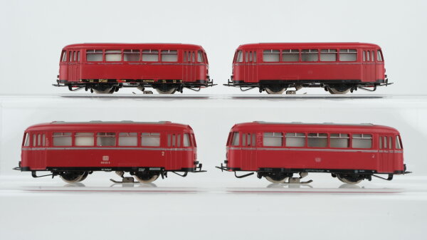 Märklin H0 Konvolut Schienbusbeiwagen DB (Lackschäden)