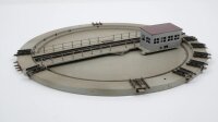 Märklin H0 7186 Metall Drehscheibe mit Schalter M-Gleis