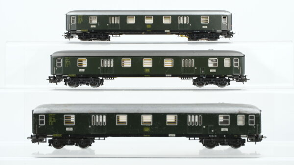 Märklin H0 Konvolut Packwagen grün DB