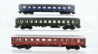 Märklin H0 Konvolut Personenwagen 2.Kl. grün...