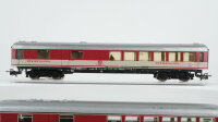 Märklin H0 Konvolut Speisewagen rot/beige Packwagen beige/oceanblau DB