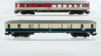 Märklin H0 Konvolut Speisewagen rot/beige Packwagen beige/oceanblau DB