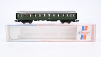 Roco N 24213 Schnellzugwagen 2.Kl Hecht B4üwe-22/53 DB