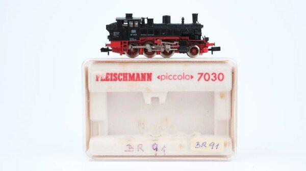 Fleischmann N 7030 Dampflok BR 91 1001 DB Gleichstrom