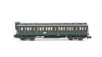 Fleischmann N 8085 Abteilwagen 2. Kl mit Bremserhaus B4 Pr04 DRG
