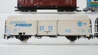 Piko H0 Konvolut Kühlwagen Coca-Cola InterFrigo Hochbordwagen beladen Containertragewagen Scotch Beef DR/u.a. (Abbruch)