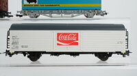Piko H0 Konvolut Kühlwagen Coca-Cola InterFrigo Hochbordwagen beladen Containertragewagen Scotch Beef DR/u.a. (Abbruch)