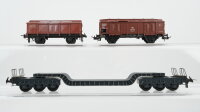 Trix H0 Konvolut Klappdeckelwagen Schwerlastwagen DB