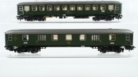 Märklin H0 Konvolut Personenwagen 1.Kl. 2.Kl. Packwagen grün DB