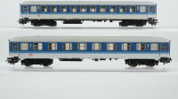 Märklin H0 Konvolut Personenwagen 1.Kl. 2.Kl. blau-weiss DB