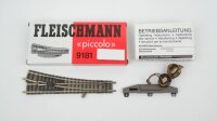 Fleischmann N 9181 Elektrische Weiche rechts, mit...