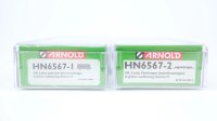 Arnold N HN6567 Güterwagen-Set Bauzugwagen 2-tlg DR