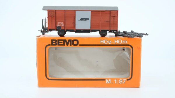 Bemo H0m 2261 gedeckter Güterwagen RhB