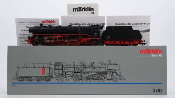 Märklin H0 3792 Schlepptenderlokomotive BR 41 334-4 DB Wechselstrom Digital
