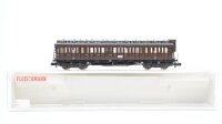 Fleischmann N 8802 Abteiwagen mit Bremserhaus K.P.E.V.