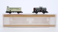 Arnold N 70008 Kesselwagen Zellner&Gmelin/ Güterwagen Verein. Brauerein K.W.Sts.B. Gleichstrom