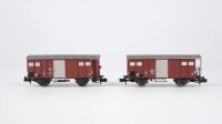 Hobbytrain N H24250 Güterwagen Set Gedeckte...