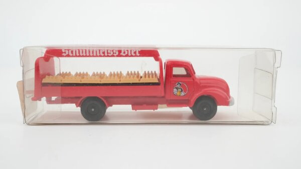 I.M.U. H0 20032 LKW Getränkeaufbau Schultheiss