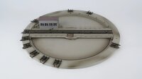 Märklin H0 7186 Elektro Drehscheibe Metall M Gleis