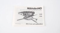 Märklin H0 7186 Elektro Drehscheibe Metall M Gleis