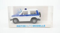 Rietze H0 50187 Pajero Polizei