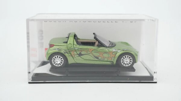 Busch H0 49303 Smart Roadster Cabriolet grün