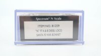 Spectrum N 81259 Dieseltriebzug BR F7 Santa Fe Gleichstrom (beide motorisiert)