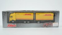 Schuco H0 23005 MAN F2000 Koffersattelzug DHL
