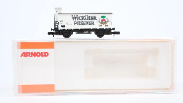 Arnold N 4287 Güterwagen mit Bremserhaus Wicküler Pilsener DB