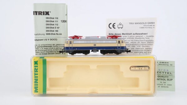 Minitrix N 12847 E-Lok BR E10 1308 DB