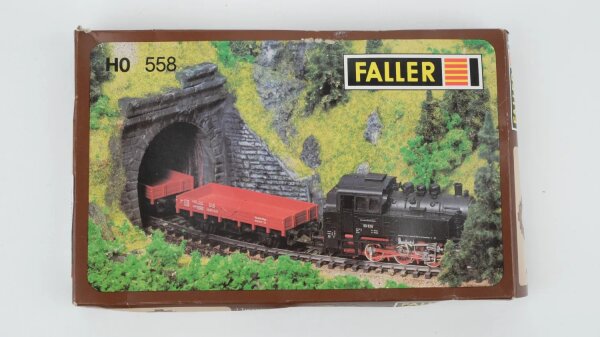 Faller H0 558 Tunnelportal für Dampflok 1-gleisig