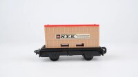 Matchbox Lesney 25 Flat Car mit Container NYK