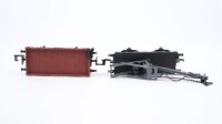 Minitrix N 13296 Kranwagen mit Kranschutzwagen DRG