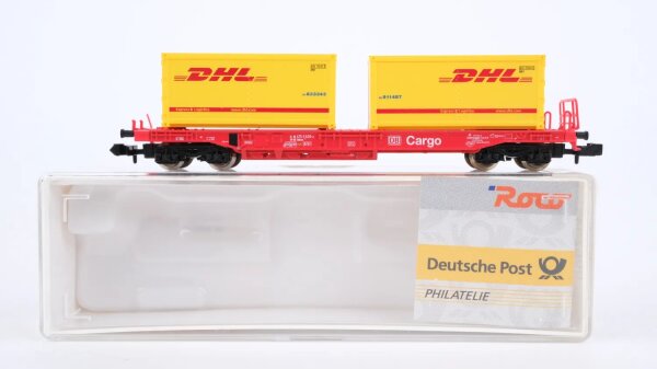 Roco N 006294 Containertragwagen DHL DB Cargo