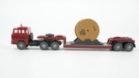 Wiking H0 Magirus Tiefladezug Kabeltrommel VDK