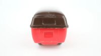 Wiking unverglast H0 VW T1 Bus Typ 3 rot/braun