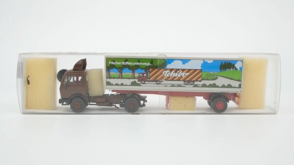 Roskopf H0 01362 Mercedes-Benz 1628 Sattelauflieger Tchibo