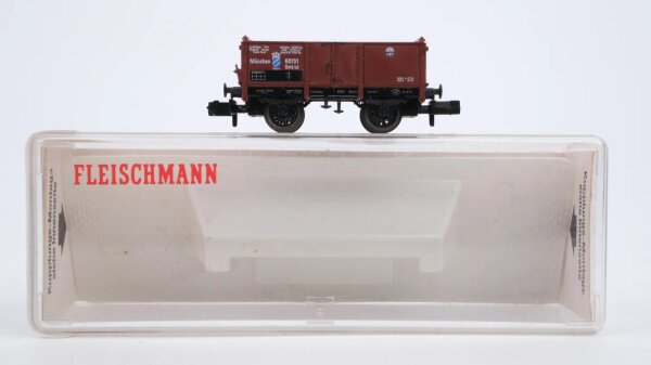 Fleischmann N 8883 Hochbordwagen Omk Bayern