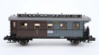Fleischmann N 8813 Personenw. m. Traglastenabteil 3./4. Kl. CD K.P.E.V.
