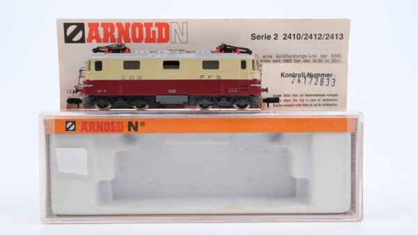 Arnold N 2412 E-Lok BR Re 4/4 11118 SBB CFF FFS Gleichstrom