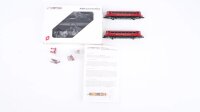 Hobbytrain N H2674 Schienenbus mit Beiwagen BR VT11/ VT12 Jägermeister 2-teilig Gleichstrom