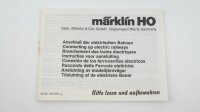 Märklin H0 6631 Transformator 30VA in OVP (...