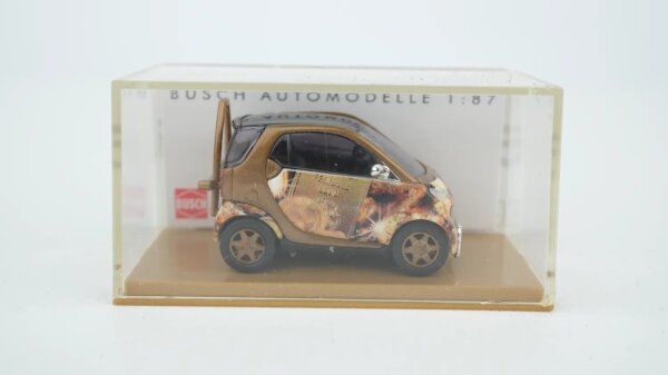 Busch H0 46185 Smart Fortwo Goldsmart