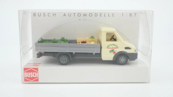 Busch H0 47975 Iveco Daily Obst& Gemüse Claus