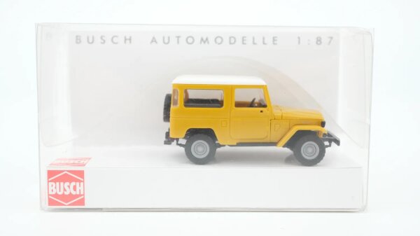 Busch H0 43000 Toyota Land Cruiser gelb