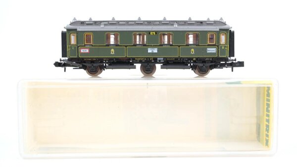 Minitrix N 51316051 Schnellzugwagen 1./2.Kl AB K.P.E.V.